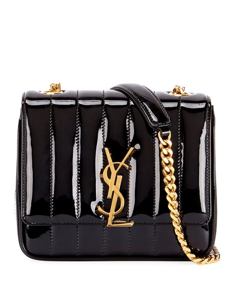 patent leather ysl bag|ysl baguette bag.